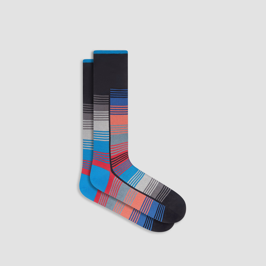 Striped Mid-Calf Socks