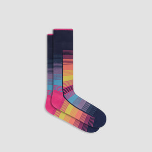 Striped Mid-Calf Socks