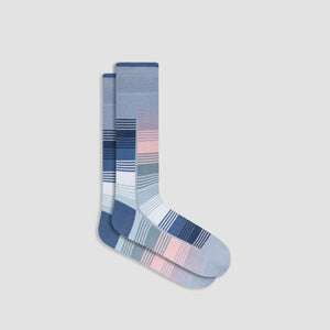 Striped Mid-Calf Socks