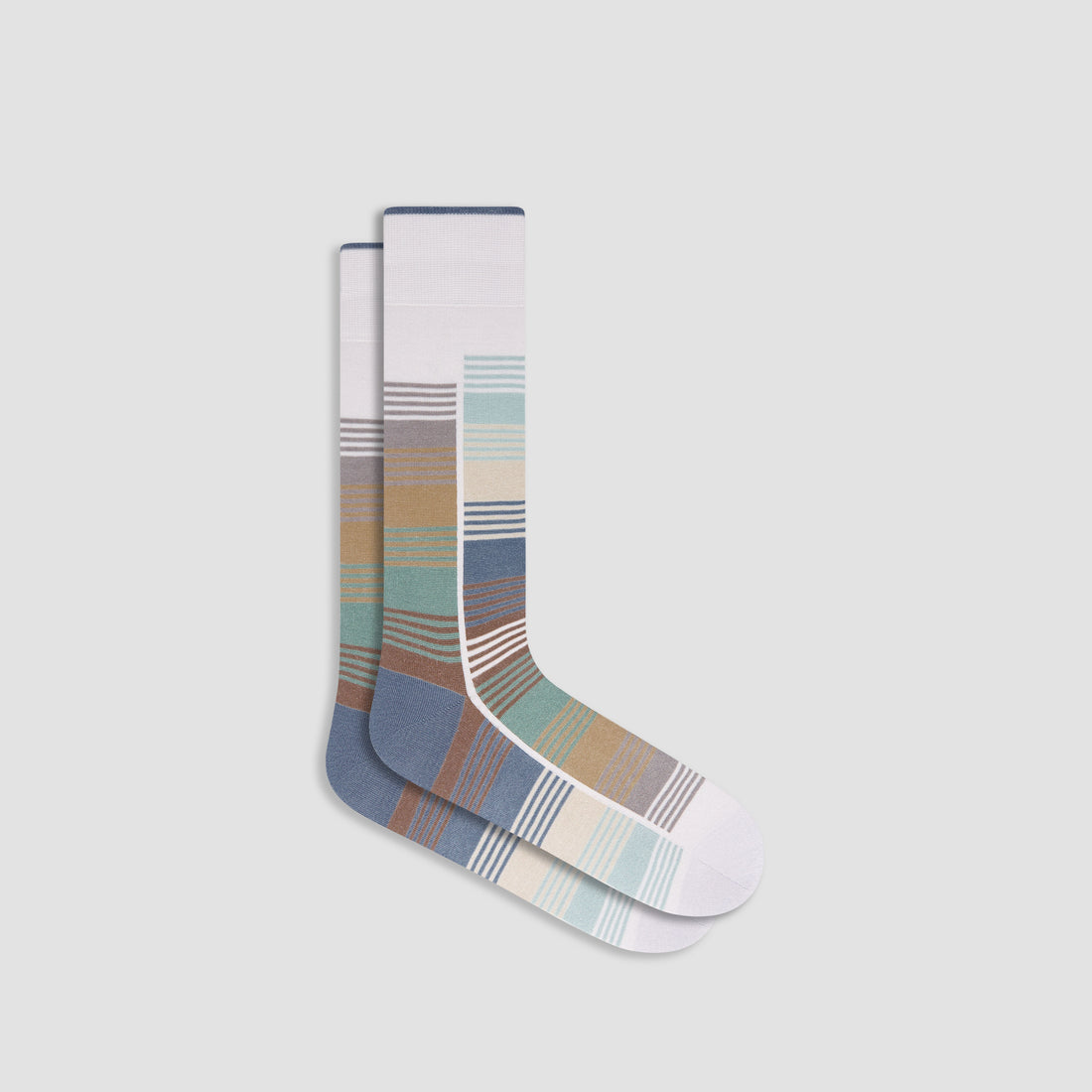 Striped Mid-Calf Socks