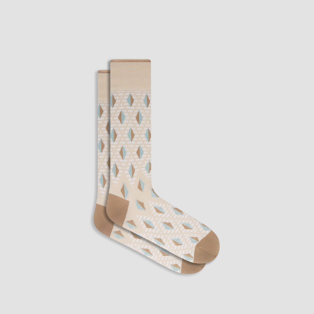 Geometric Mid-Calf Sock