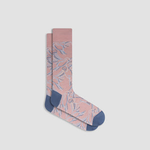 Abstract Mid-Calf Socks