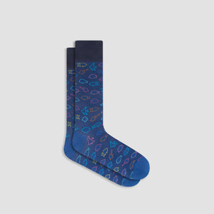 Fish Mid-Calf Socks