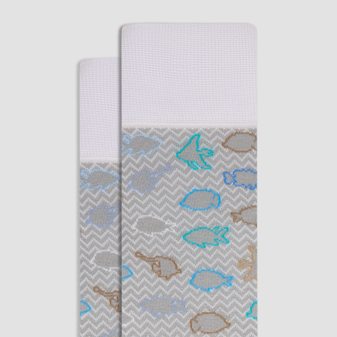 Fish Mid-Calf Socks