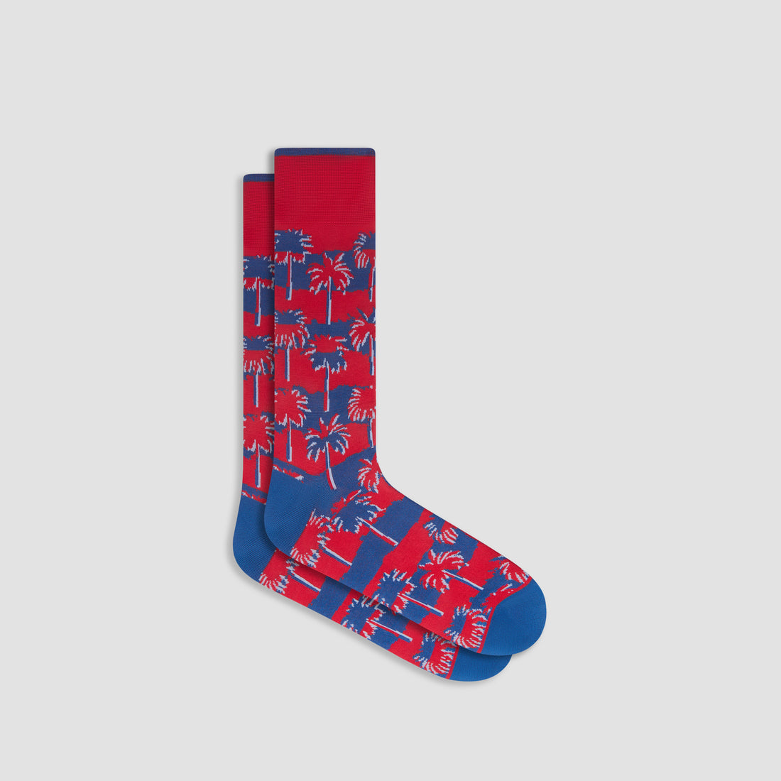 Palm Tree Mid-Calf Socks