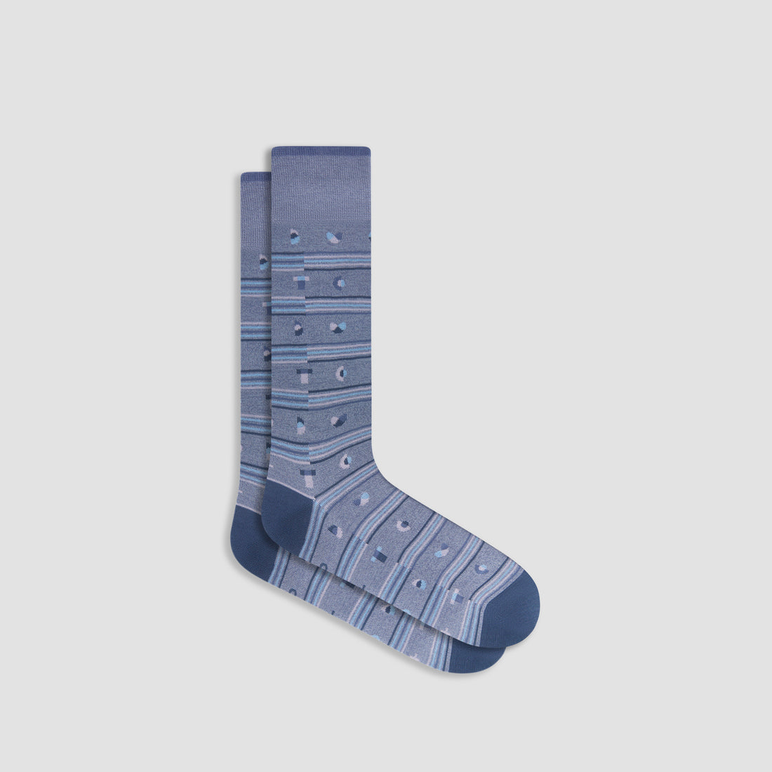 Geometric Mid-Calf Sock