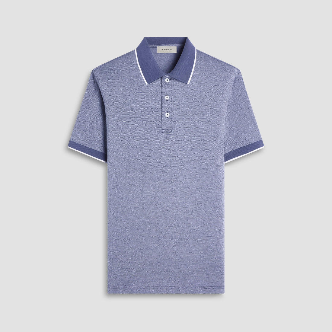 Textured Jacquard Polo Shirt