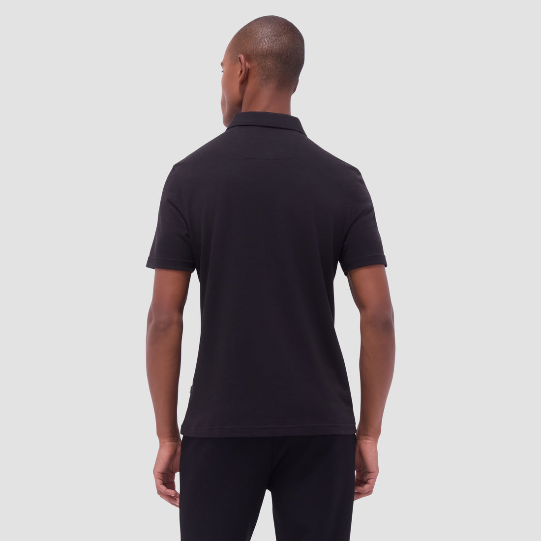 Performance Heather Quarter-Zip Polo Shirt