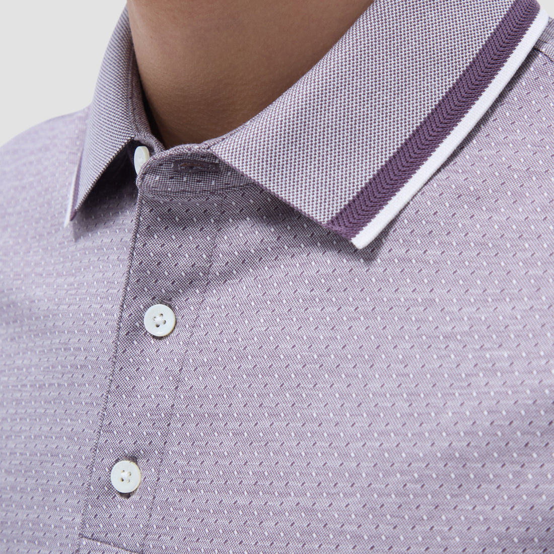 Speckled Bird's Eye Polo Shirt