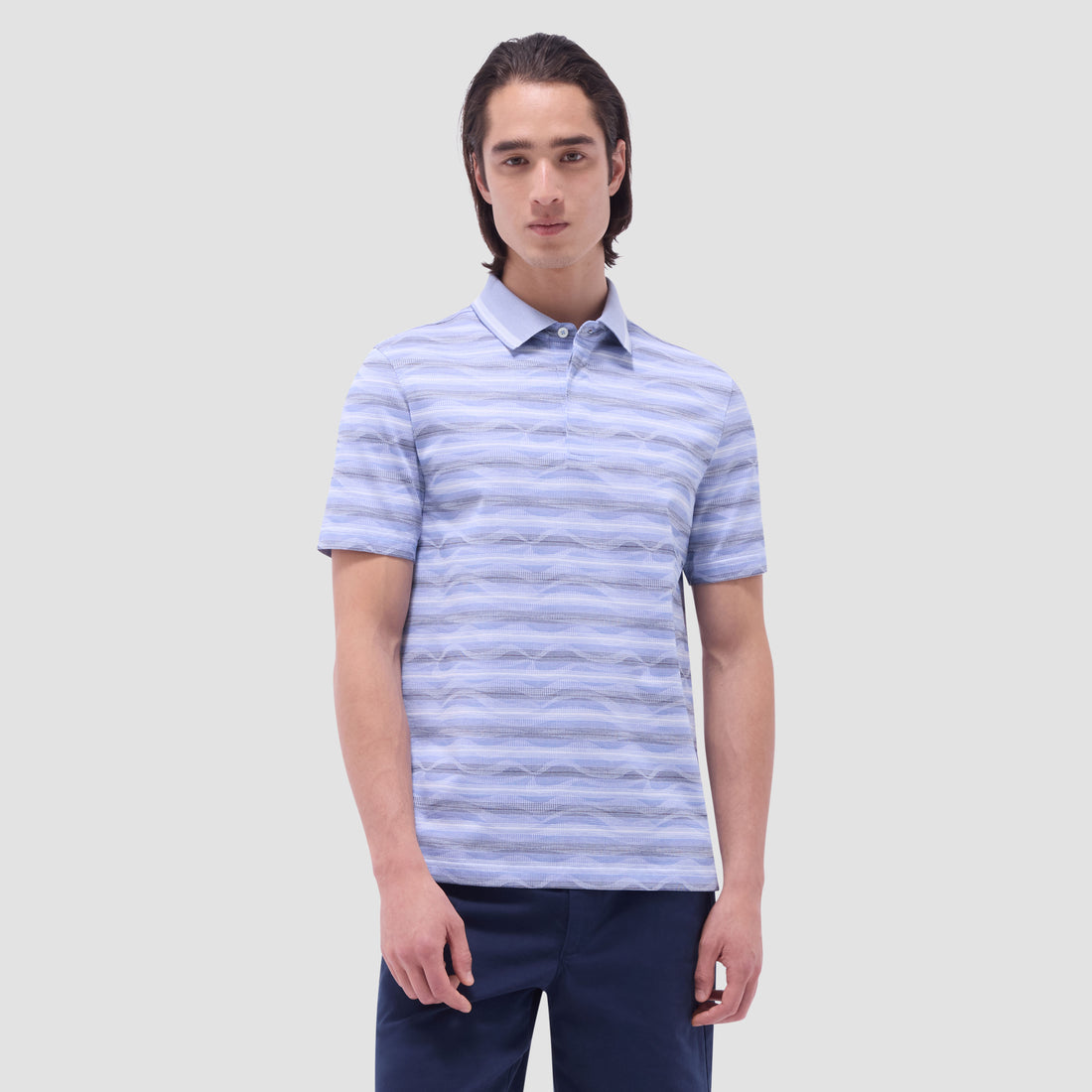 Wave Bird's Eye Polo Shirt