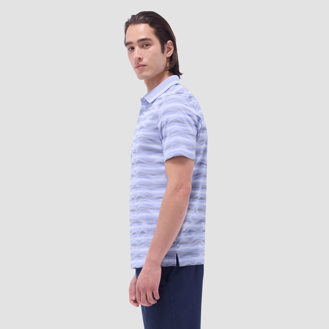 Wave Bird's Eye Polo Shirt