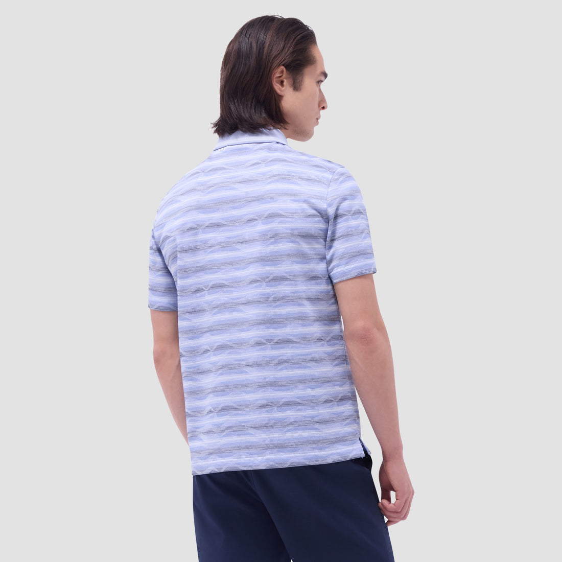 Wave Bird's Eye Polo Shirt