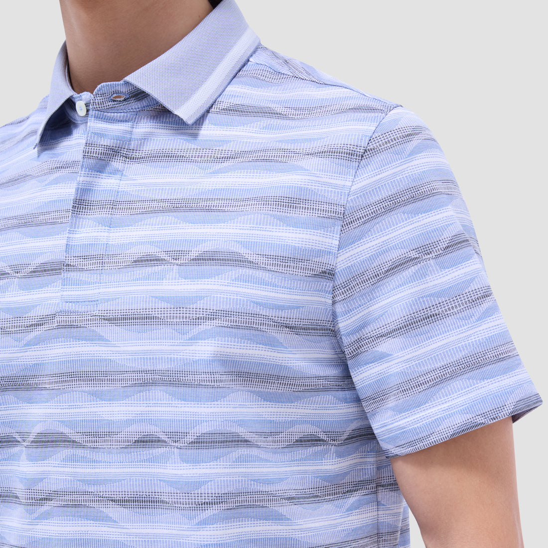 Wave Bird's Eye Polo Shirt