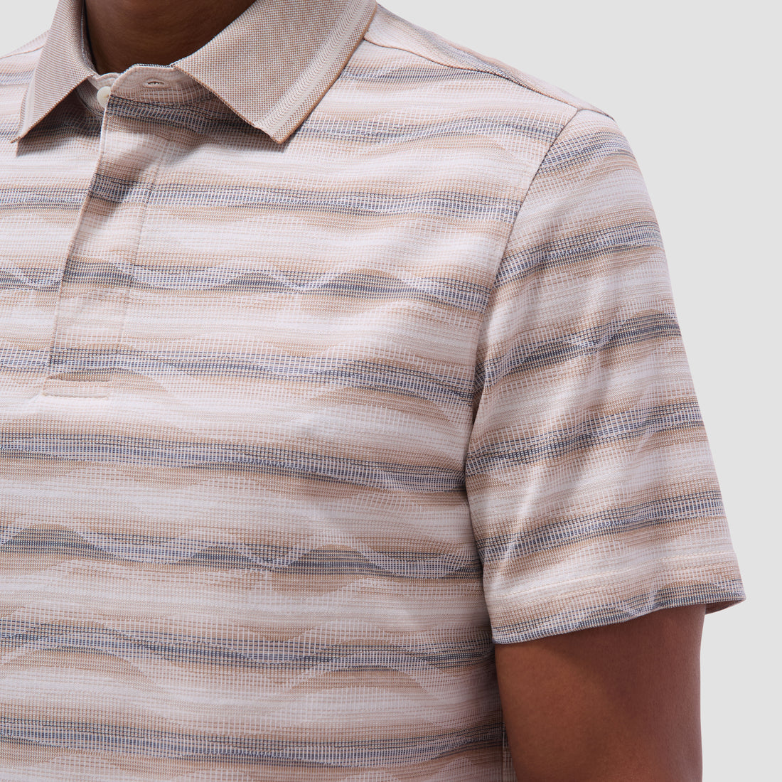 Wave Bird's Eye Polo Shirt