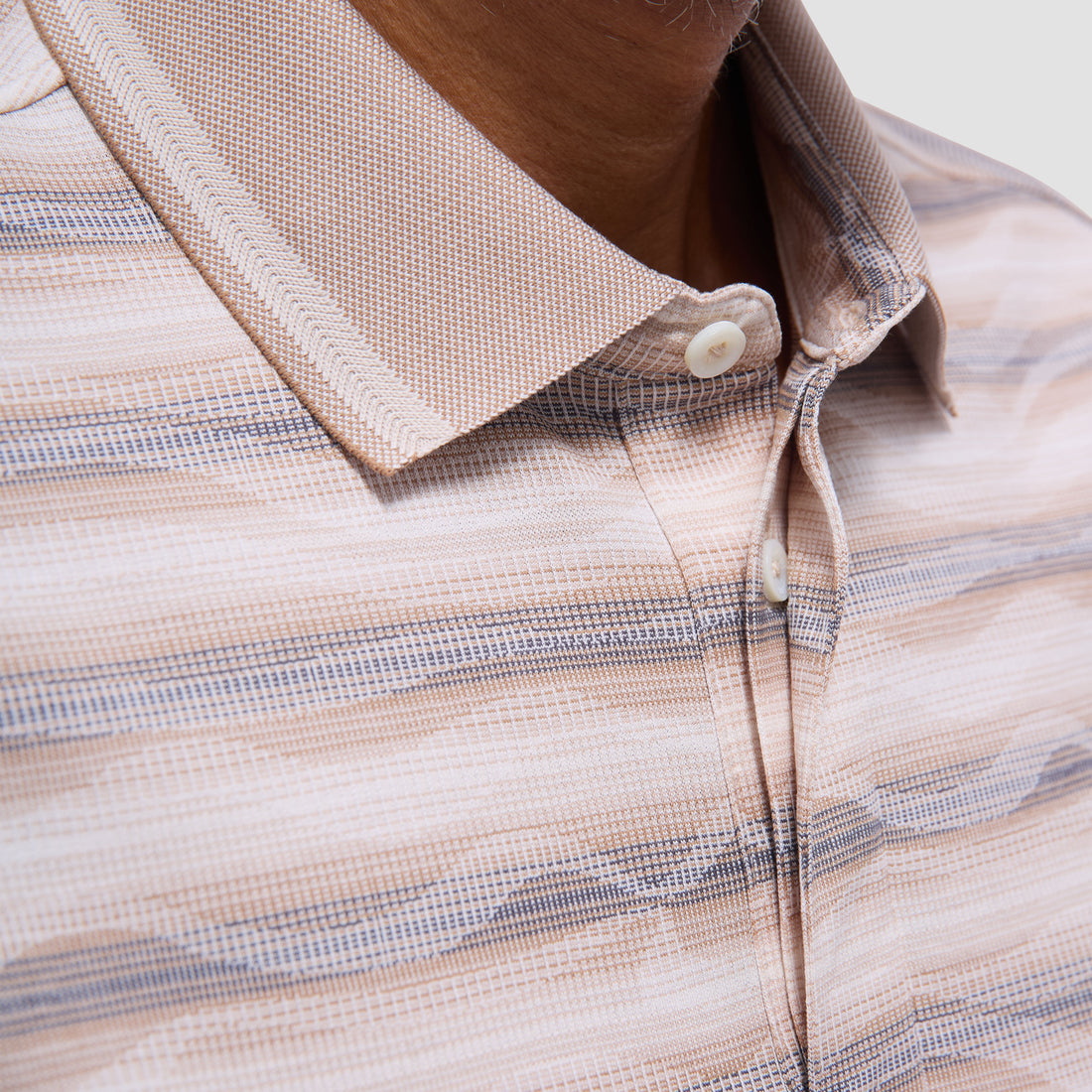 Wave Bird's Eye Polo Shirt