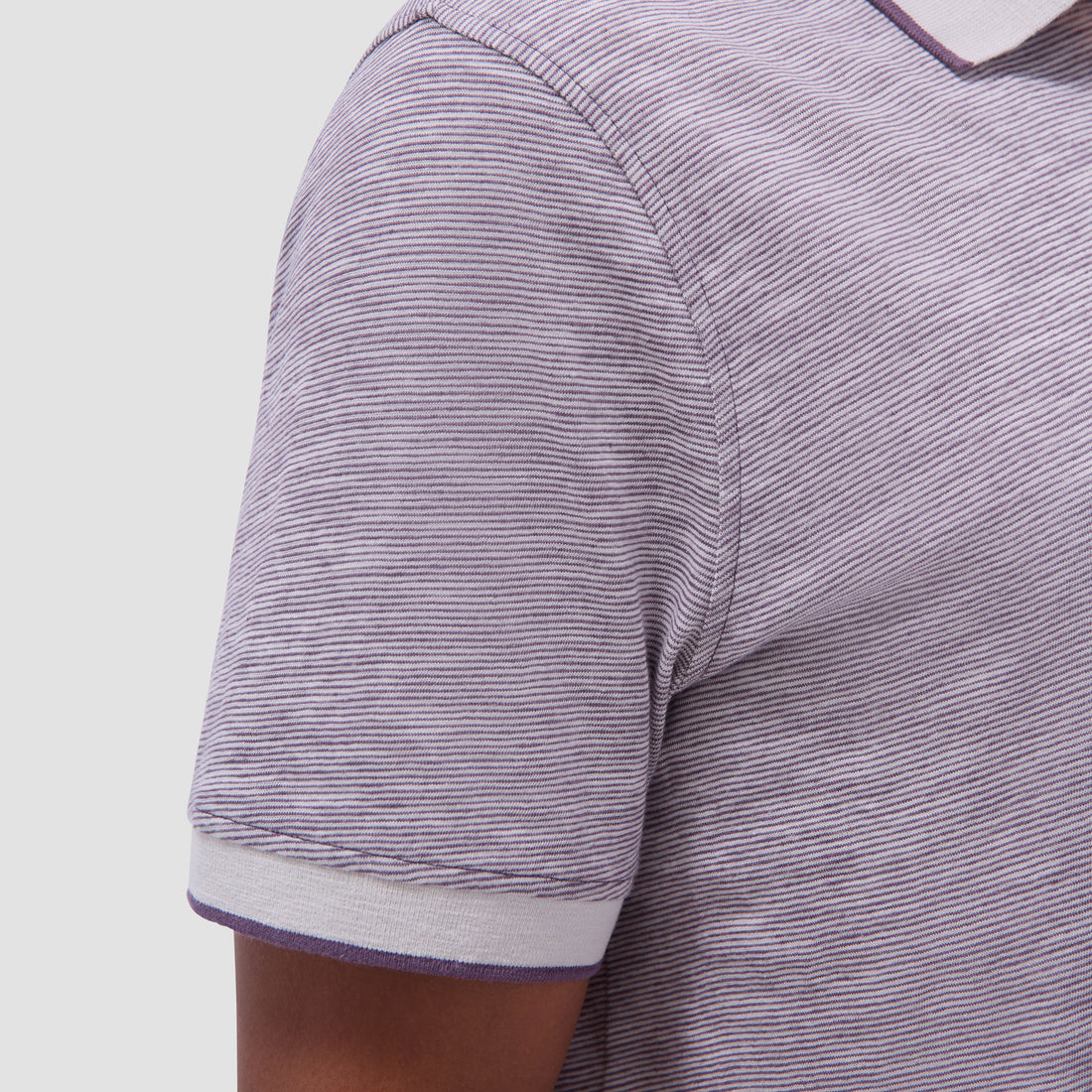 Textured Quarter-Zip Polo Shirt