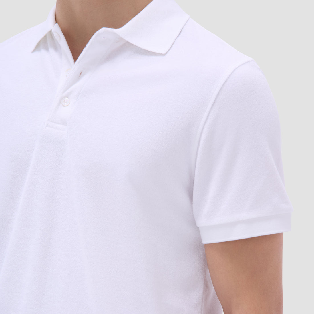 French Terry Polo Shirt