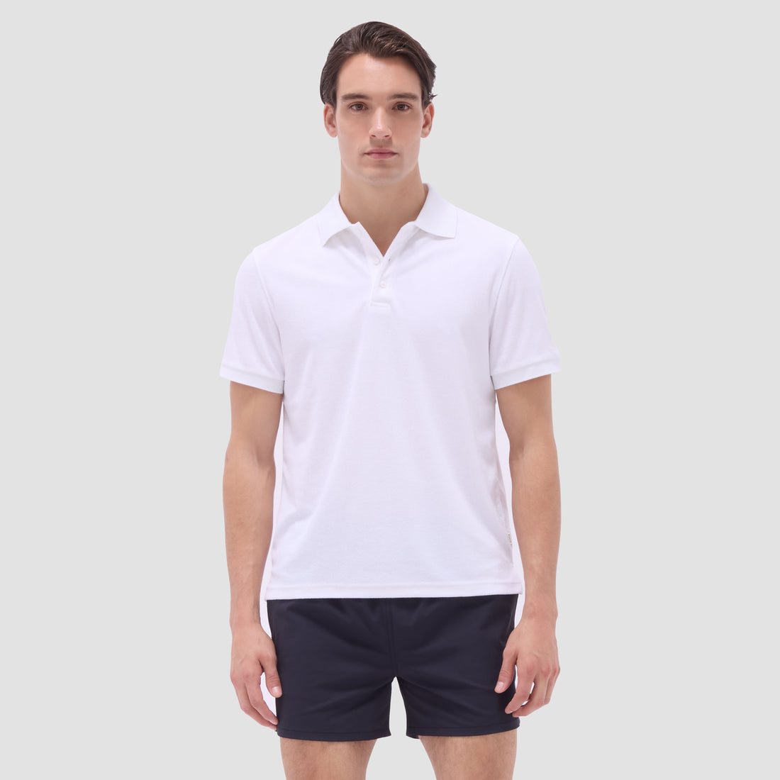 French Terry Polo Shirt