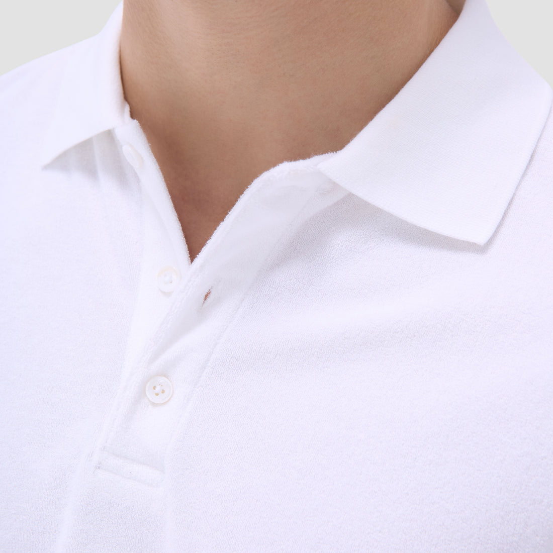 French Terry Polo Shirt