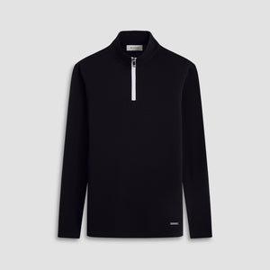 Textured Performance Quarter-Zip Pullover