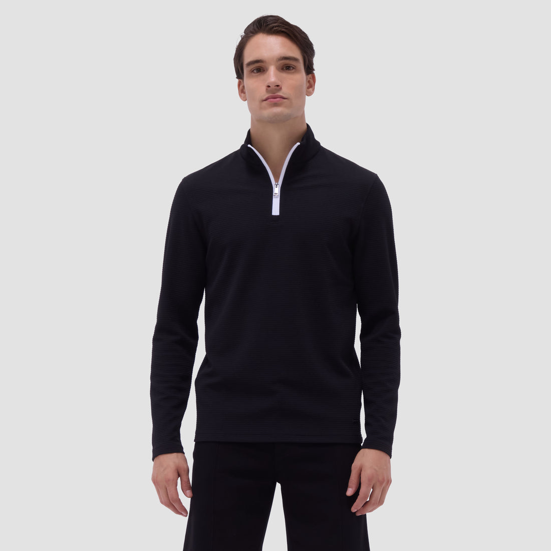 Textured Performance Quarter-Zip Pullover