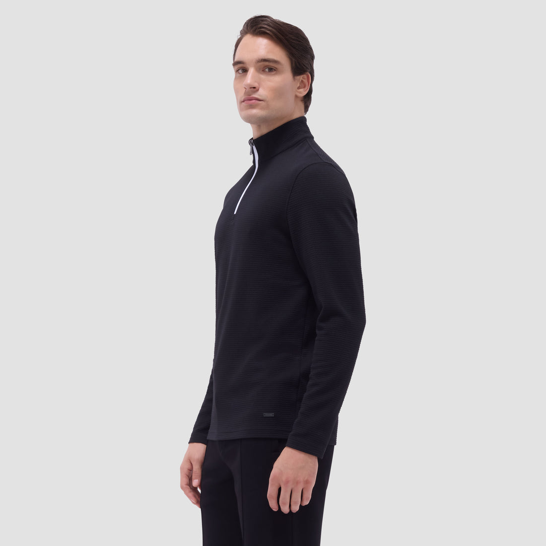 Textured Performance Quarter-Zip Pullover