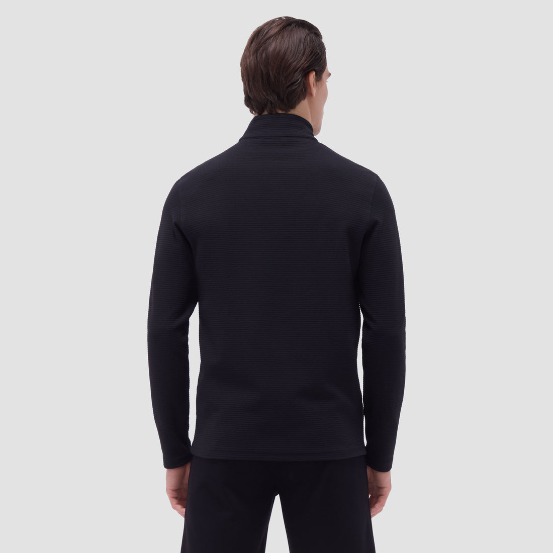 Textured Performance Quarter-Zip Pullover