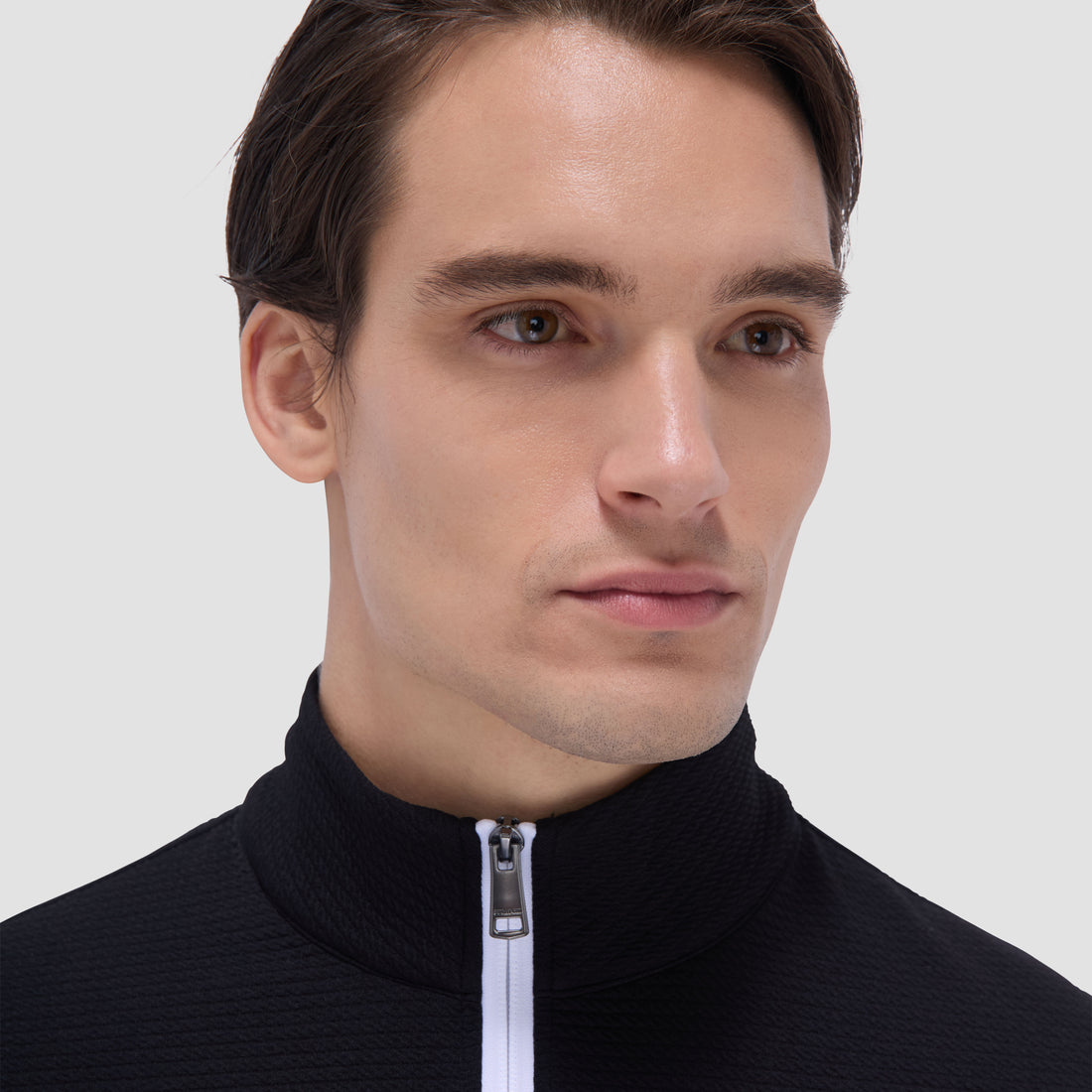 Textured Performance Quarter-Zip Pullover