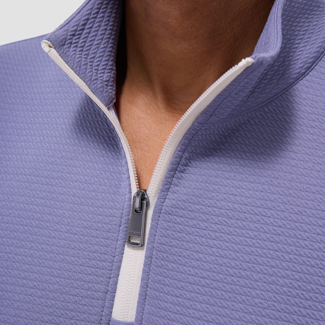 Textured Performance Quarter-Zip Pullover