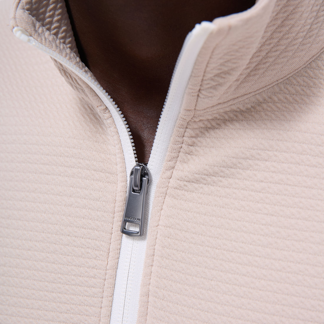 Textured Performance Quarter-Zip Pullover