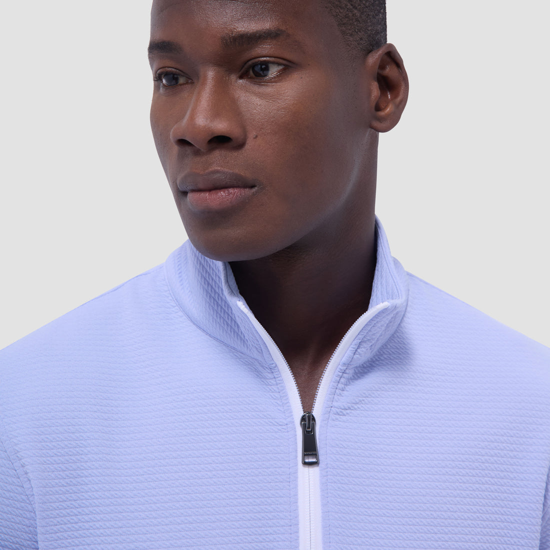 Textured Performance Quarter-Zip Pullover