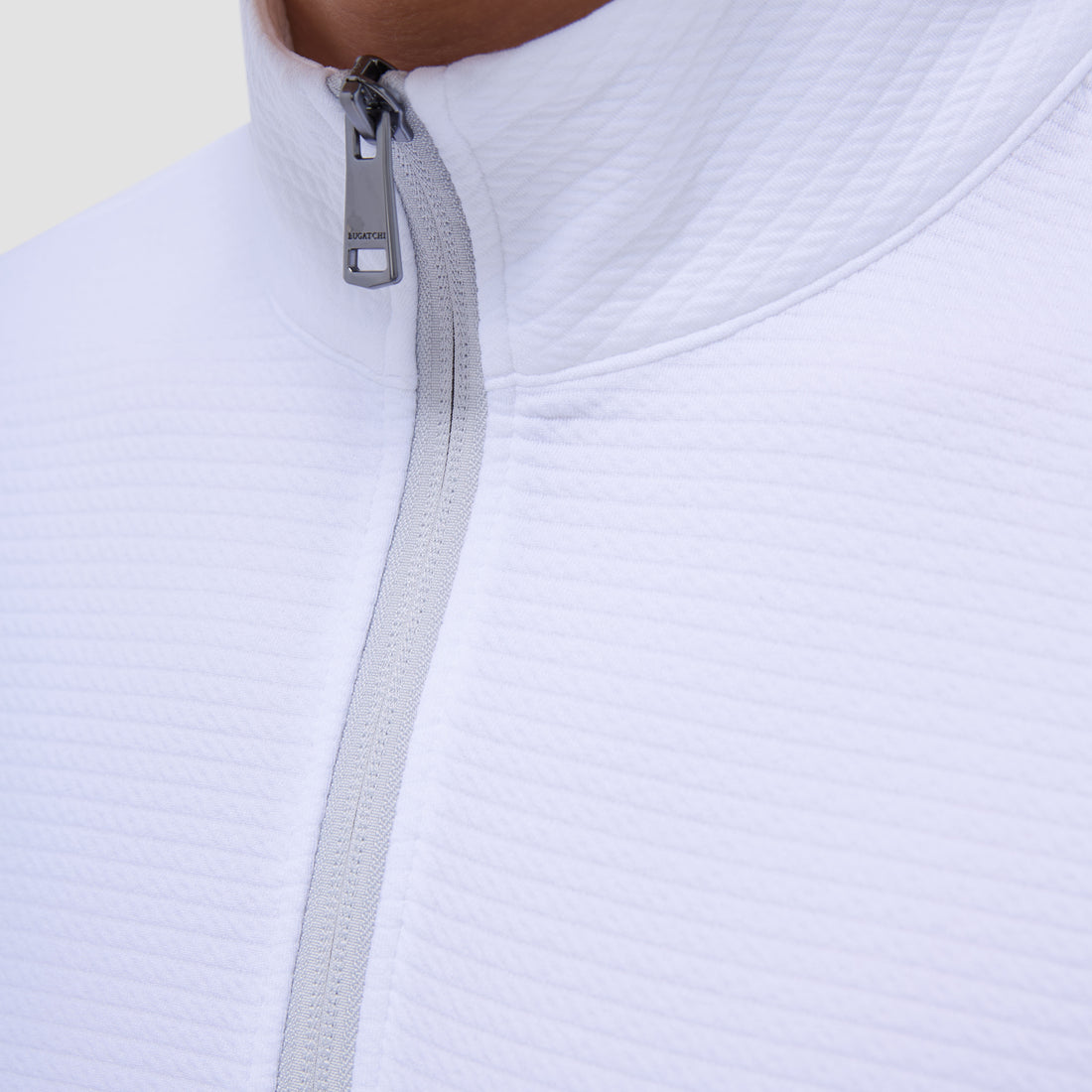 Textured Performance Quarter-Zip Pullover