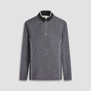 Jacquard Performance Quarter-Zip Pullover