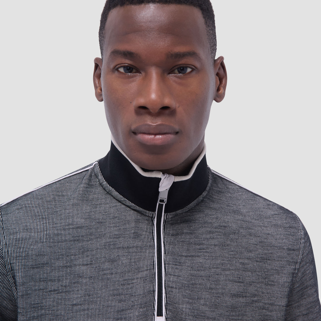 Jacquard Performance Quarter-Zip Pullover