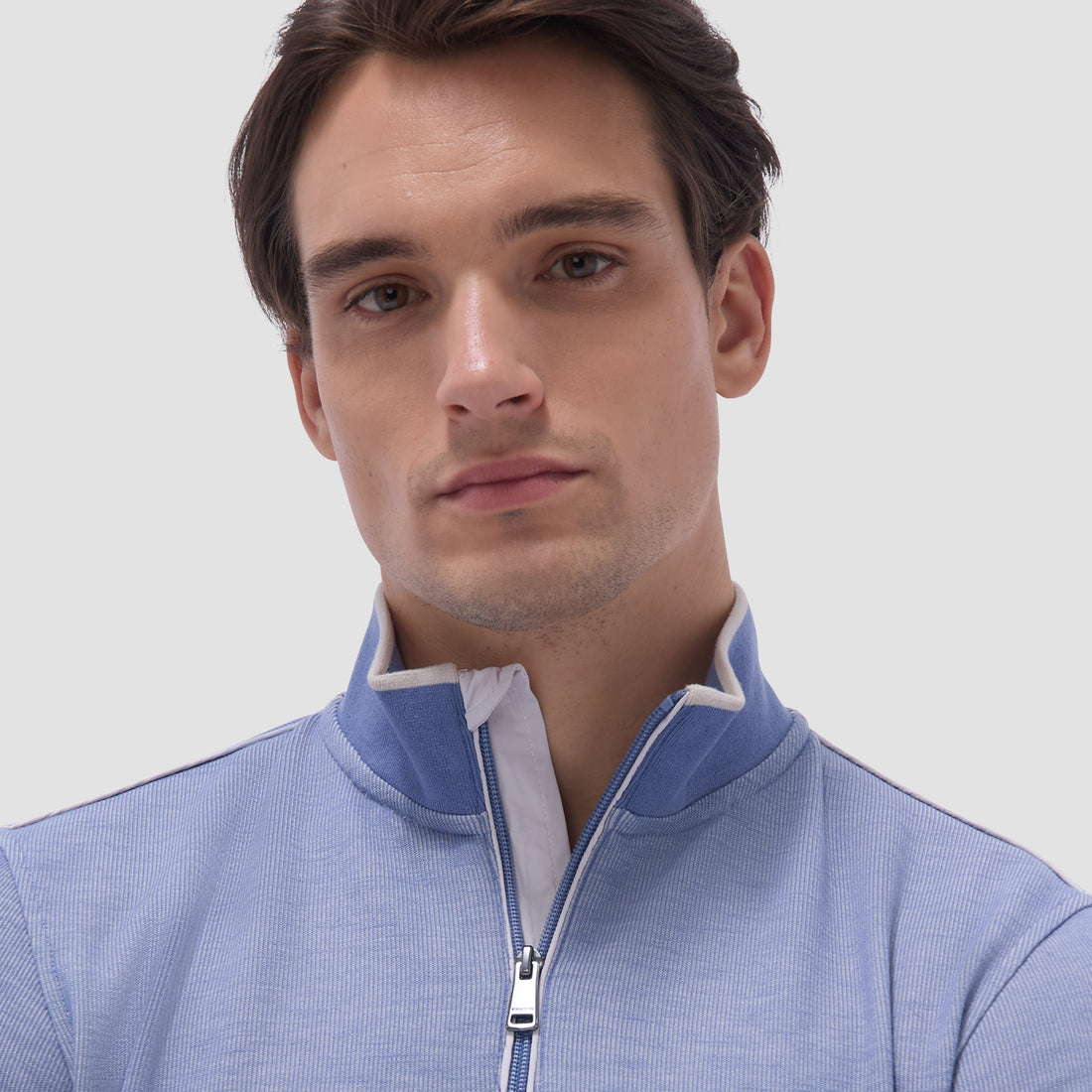 Jacquard Performance Quarter-Zip Pullover