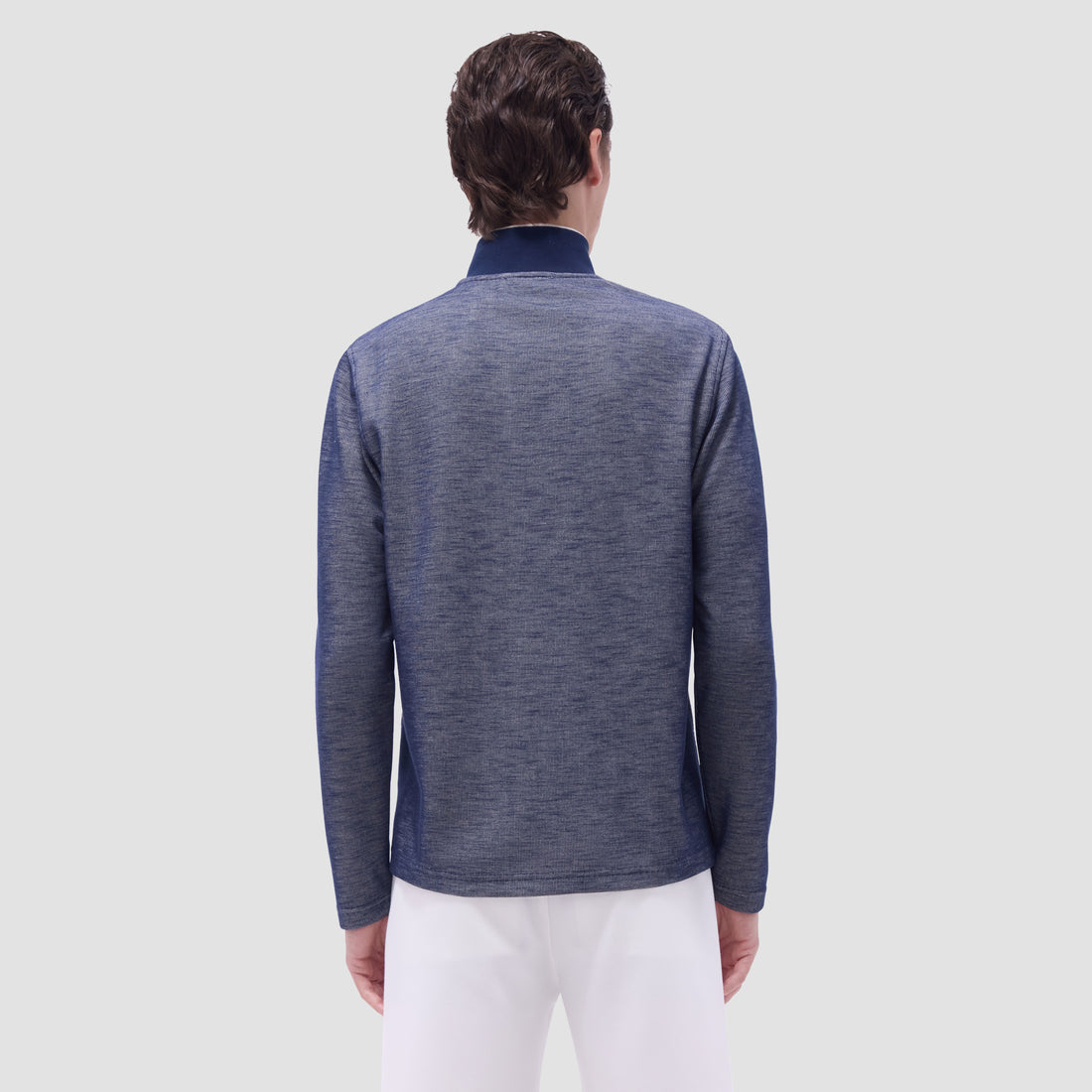 Jacquard Performance Quarter-Zip Pullover