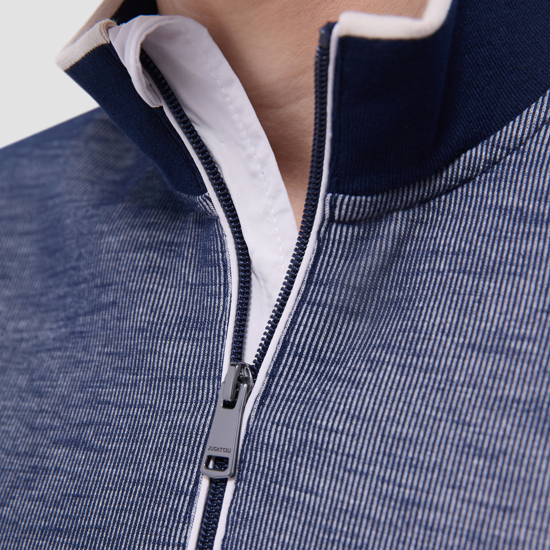 Jacquard Performance Quarter-Zip Pullover