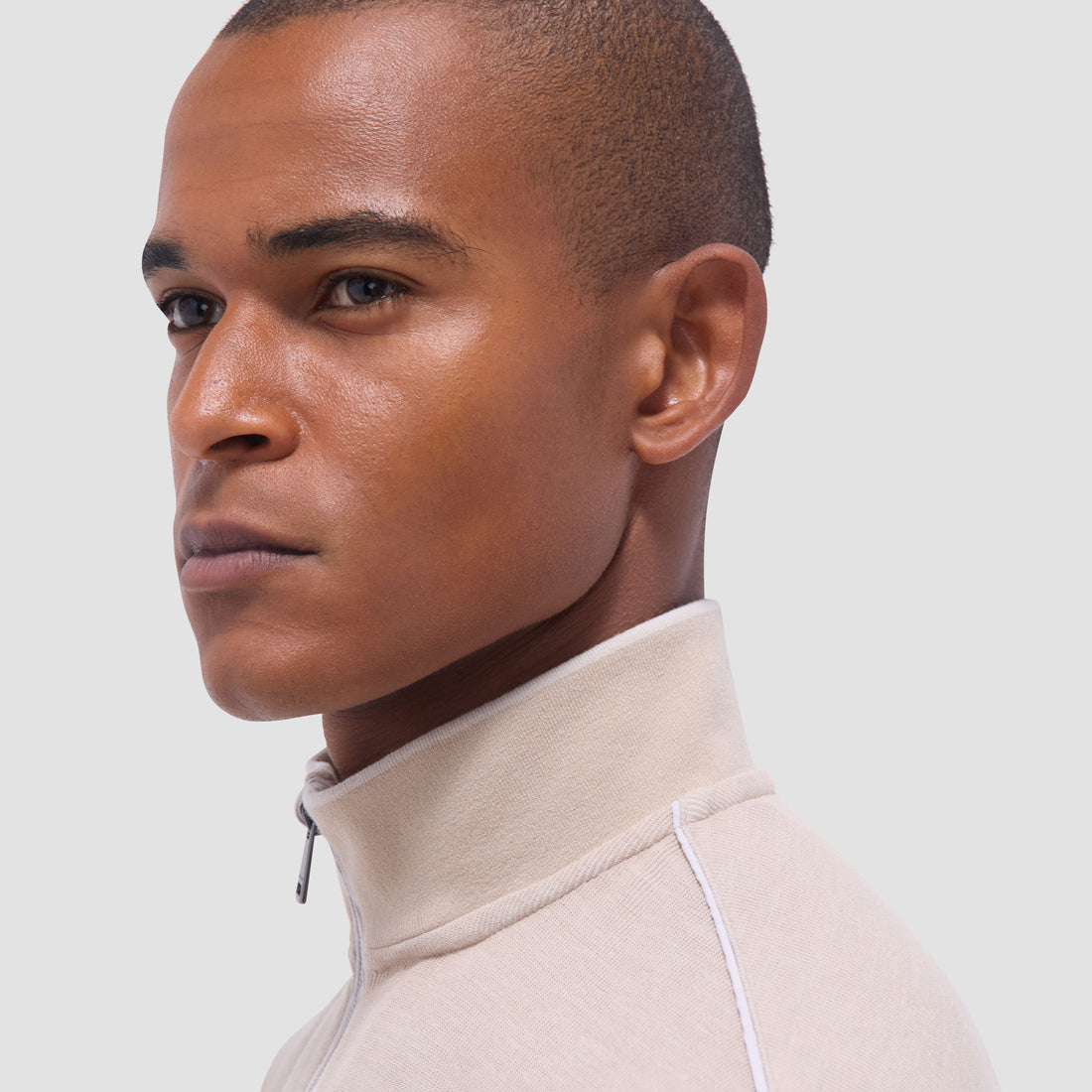 Jacquard Performance Quarter-Zip Pullover