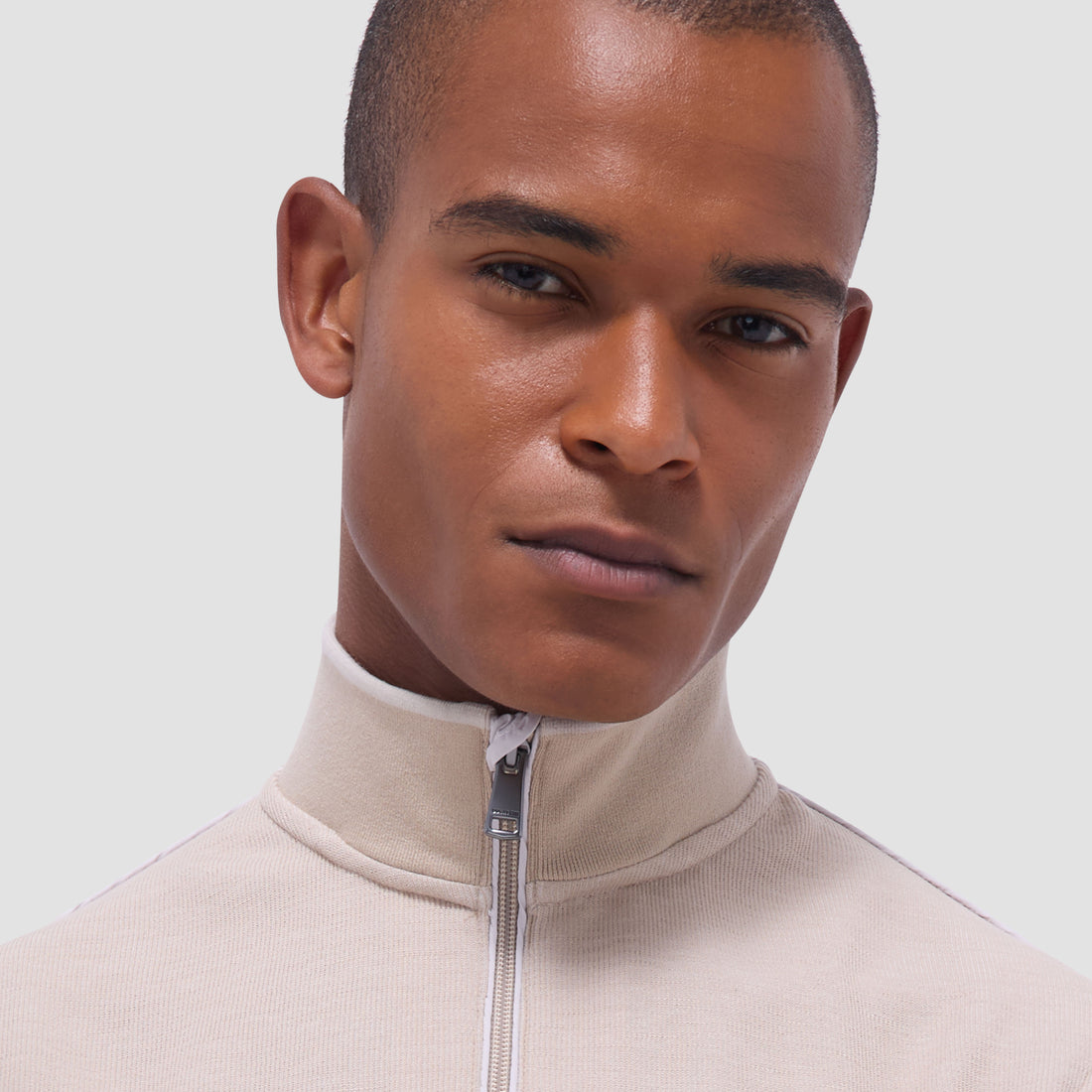 Jacquard Performance Quarter-Zip Pullover