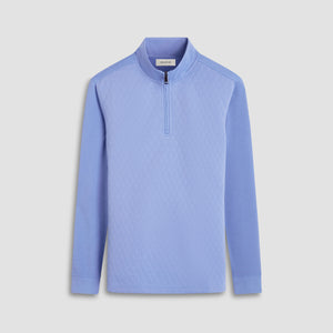 Diamond Quilt Performance Quarter-Zip Pullover