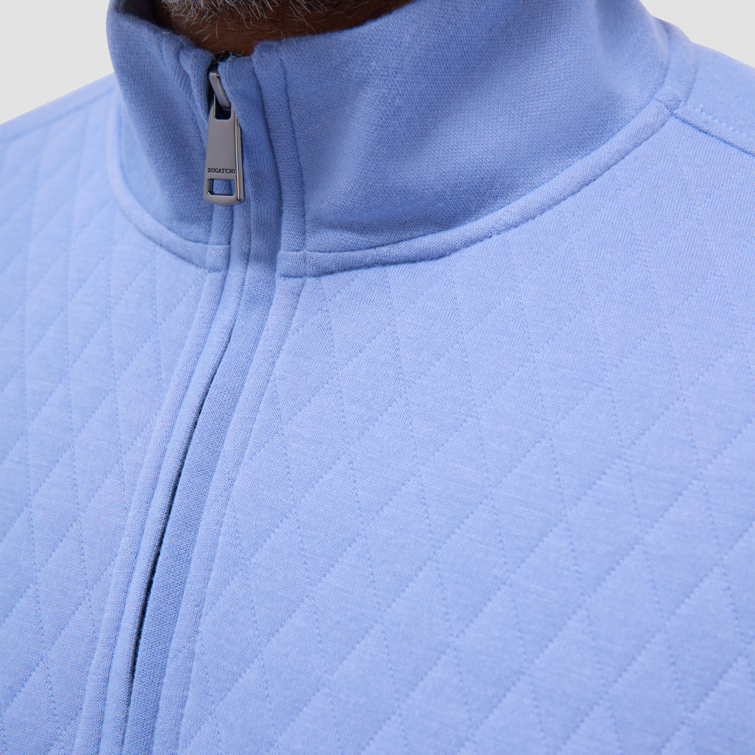 Diamond Quilt Performance Quarter-Zip Pullover