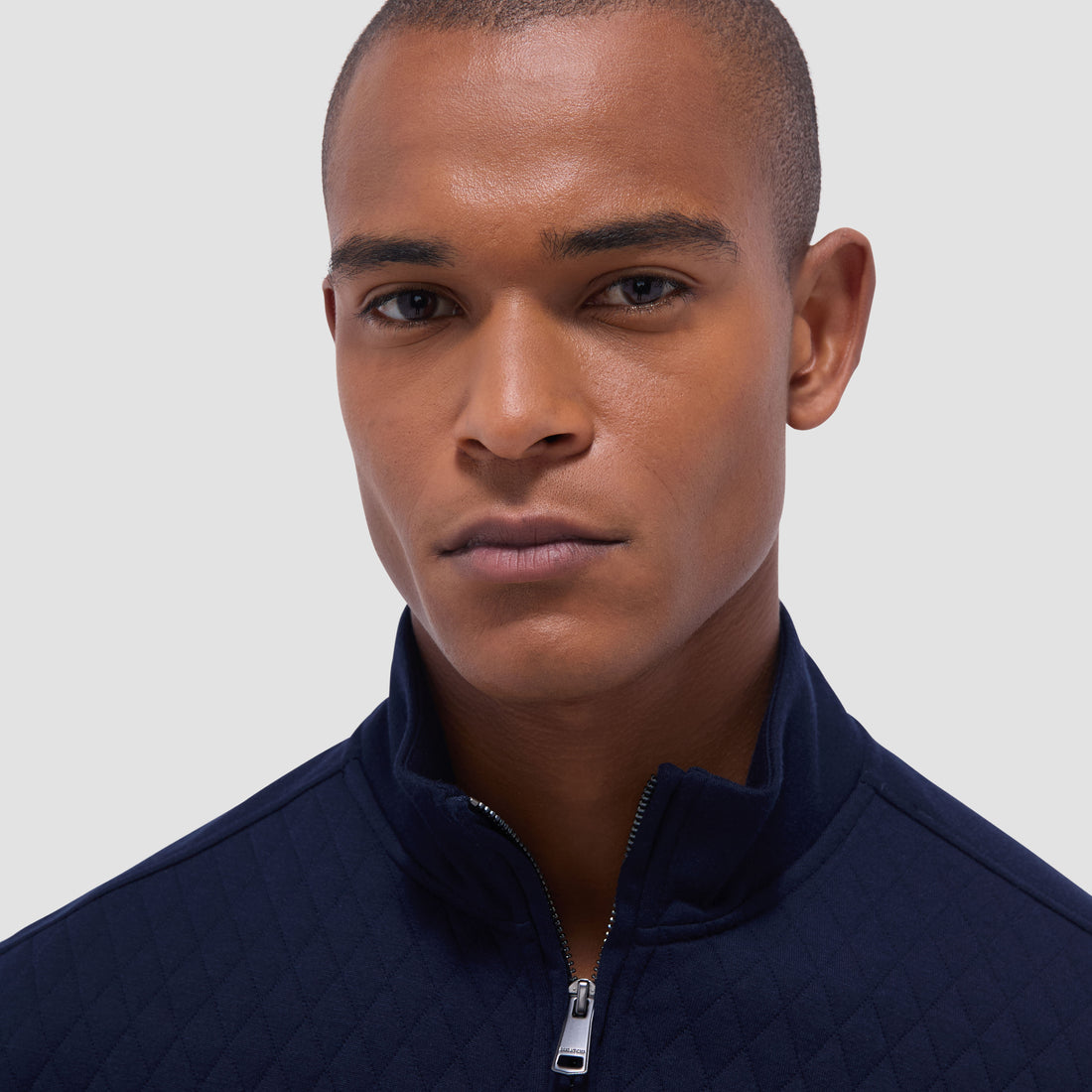 Diamond Quilt Performance Quarter-Zip Pullover