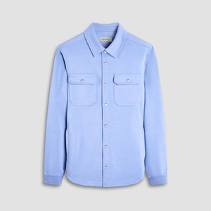 Soft Touch Solid Shirt Jacket