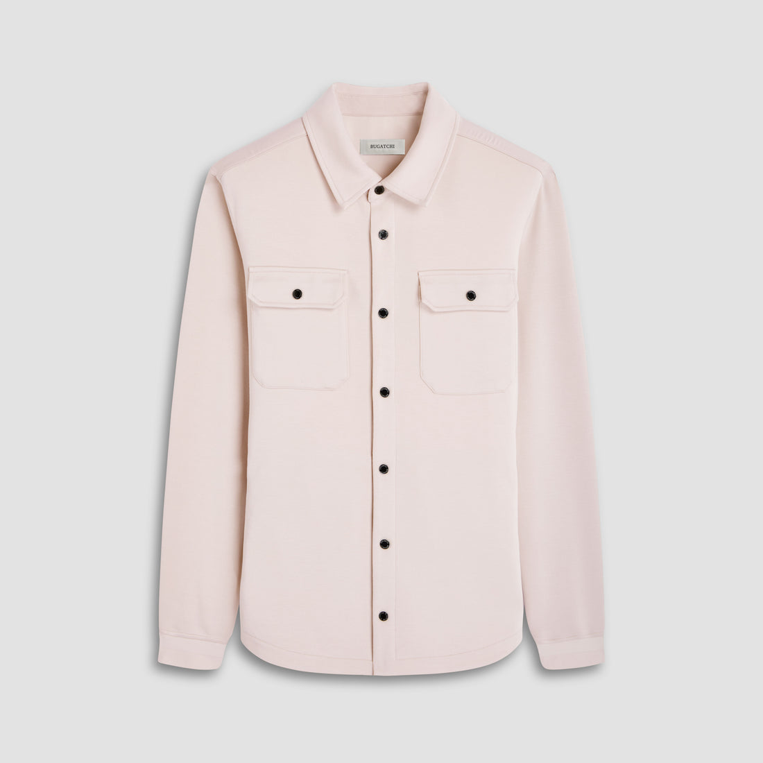 Soft Touch Solid Shirt Jacket