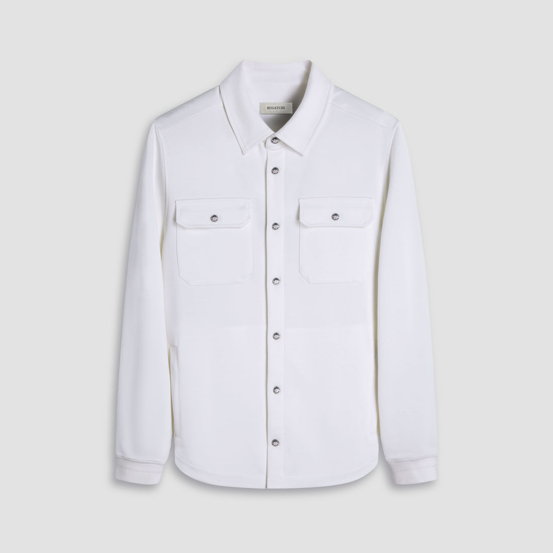 Soft Touch Solid Shirt Jacket