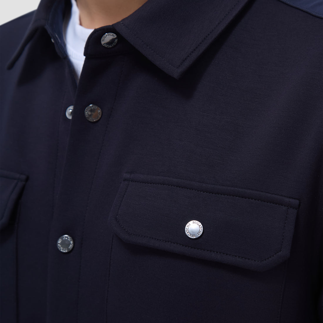 Soft Touch Solid Shirt Jacket