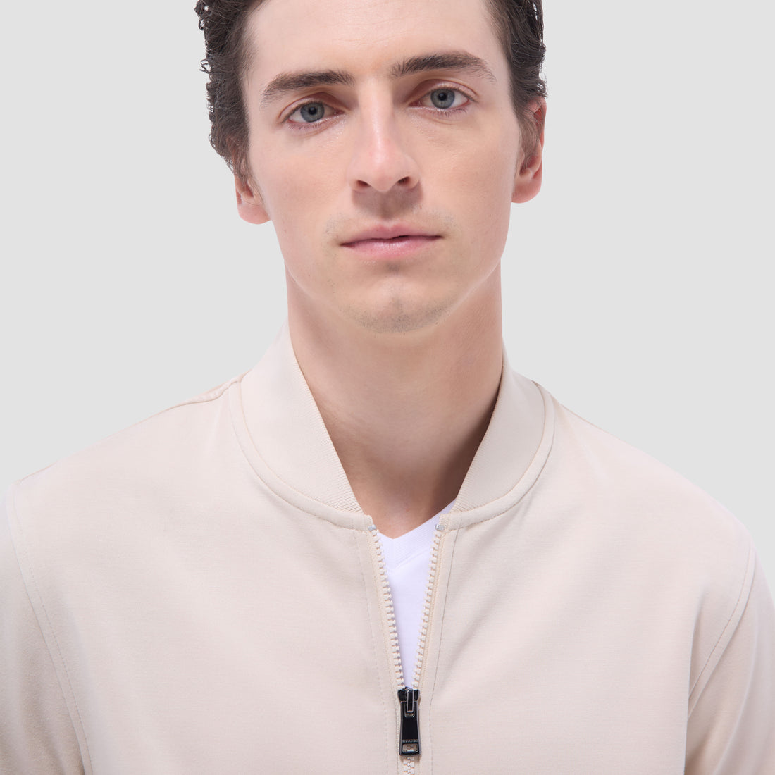 Soft Touch Solid Bomber Jacket