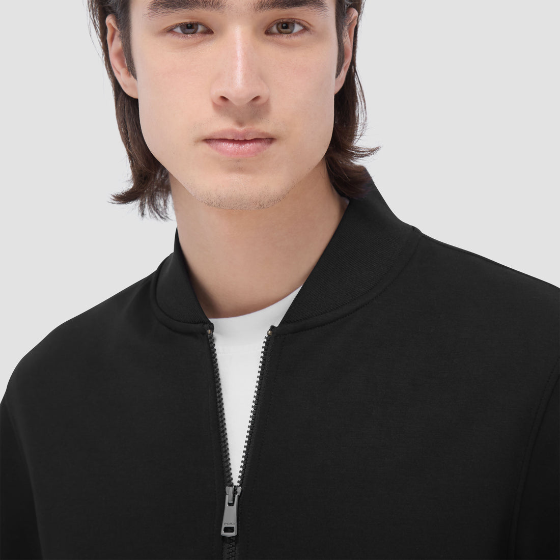 Soft Touch Solid Bomber Jacket