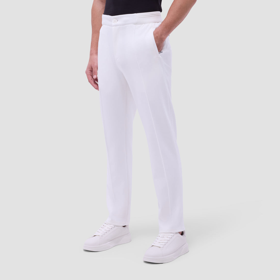 Soft Touch Solid Casual Pants