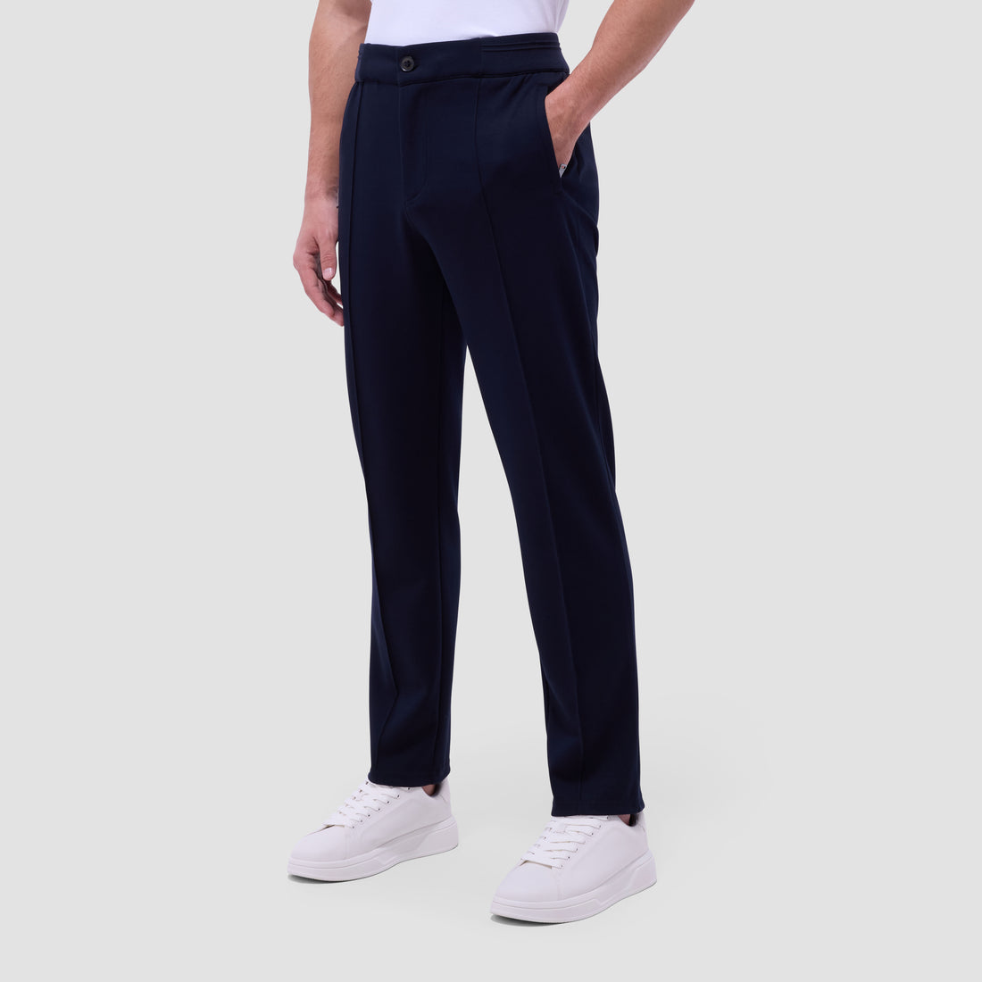 Soft Touch Solid Casual Pants